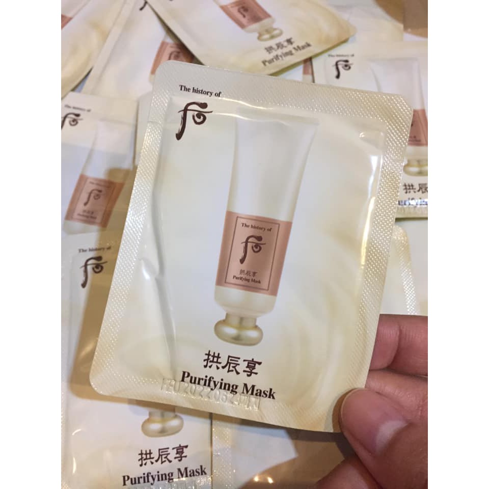 the history off whoo purifying mask 4ml