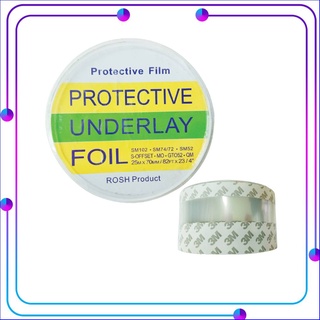 ฟอยล์รองหมึก Protective Underlay Foil Heidelberg SM102/SM74/72/SM52 ฟอยล์พิมพ์คุณภาพดีอะไหล่เครื่องจักรไฮเดลเบิร์ก