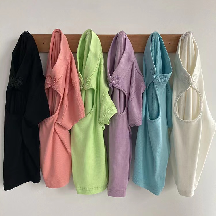 Cicishop(70019)เสื้อแขนสั้นคอจีนเข้ารูป รุ่นนี้น่ารักเซ็กซี่สุดๆ ก็หมวยนิคะ ตรุษจีน ราคา ถูกที่สุด ดีลบีเคเค แกลเลอรีภาพที่ 9