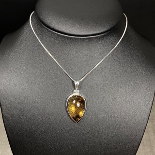 จี้หินเงินแท้ ซิทรีน (Citrine Pendant with 925 Silver)