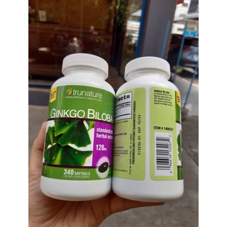 Trunature Ginkgo Biloba 120mg/340 Softgels