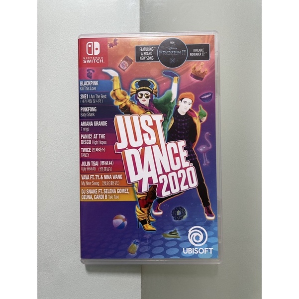 แผ่นเกมส์ Just Dance 2020 Nintendo Switch มือสอง สภาพดี ใช้งานน้อยมาก