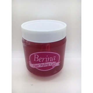 เบอริน่า เจลแต่งผม  hair styling gel สีชมพู300กรัม