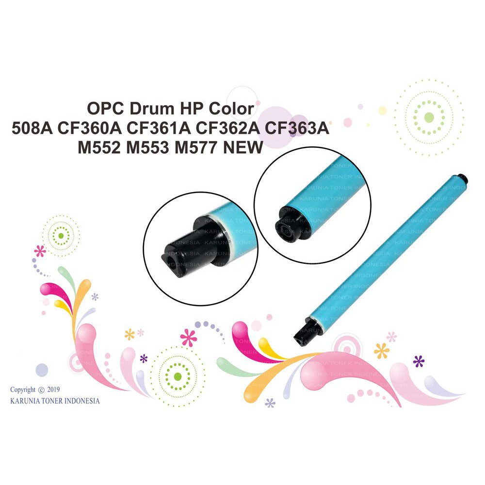 OPC กลองสี 508A CF360A CF361A CF362A CF363A M552 M553 M577 ใหม่