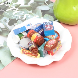 Kts อาหารจิ๋ว ซูเปอร์มาร์เก็ต 1/6 อุปกรณ์เสริมของเล่น สําหรับบ้านตุ๊กตา