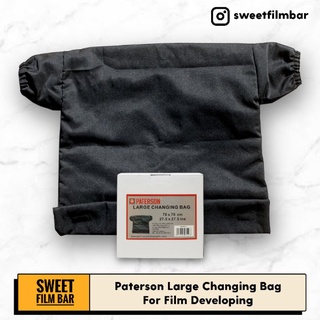 (film develop) ถุงมืดโหลดฟิล์ม Paterson Large Changing Bag PTP125 ล้างฟิล์มด้วยตนเอง