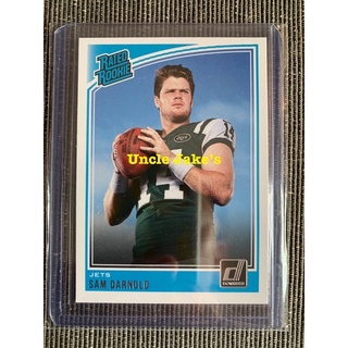 2018 Panini Donruss Football : New Yourk Jets - Sam Darnold #301 Rated Rookie