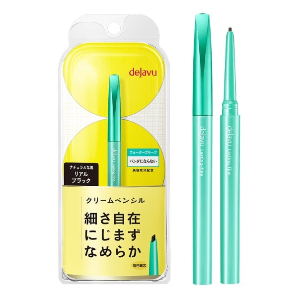 Dejavu Lasting-fine E Cream Pencil เดจาวู ลาสติ้งไฟน์ อี ครีม เพนซิล อายไลเนอร์ Eyeliner ดินสอเขียนข