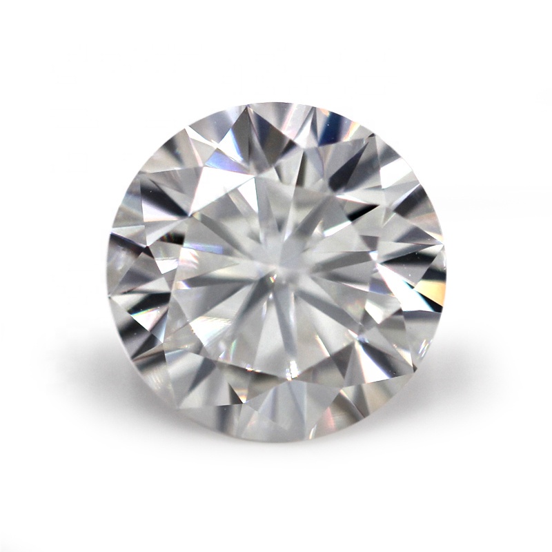 9mm/10mm/11mm/12mm Moissanite Gemstones Certificate I-J Color for jewelry making