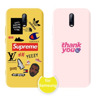 Silicone Casing Cover Samsung A51 A71 M01 M11 M31 A11 S10 Lite S20 Plus Ultra Note 20 9 10 Pro A10 A20 A30 A50 A70 A10S A20S A30S A50S A70S M10 M10S A91 M80S เคสโทรศัพท์นุ่ม Tpu ป้องกันรอยสําหรับ