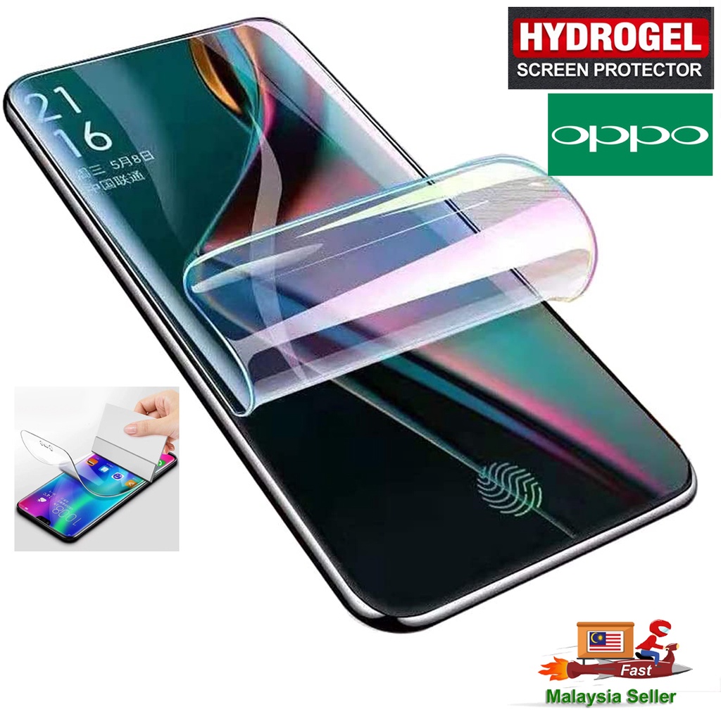 Oppo F19 Pro / F19 Pro+ / F19Pro / F19Pro Plus Hydrogel Soft Screen Protector Matte Clear Anti Bluer