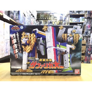 SALE ‼️ ของเล่นเซ็นไต หุ่นรถไฟ ทคคิวเจอร์ Ressha Sentai ToQger : Ressha-Gattai Series DX Safari GaOh