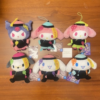 ตุ๊กตาพวงกุญแจ "Halloween 2020 &amp; 2021" Kuromi, Mymelody, Cinnamoroll, Pochacco (งานลิขสิทธิ์)