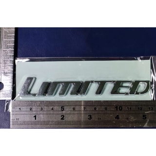 โลโก้ limited สีเงินติดรถยนต์