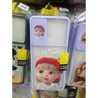 Oppo​A15​ เคสปิดกล้องกาตูน​Vivo​V21​  oppo​A54(4G) พ้อมส่ง