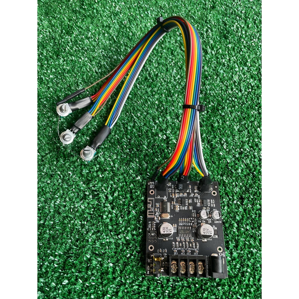 ZK 502MT ย้ายวอลุ่ม แท้ 100% บลูทูธ 5.0 เครื่องขยาย 2.0 สเตอริโอ 2X50W amplifier bluetooth ส่งด่วนจา