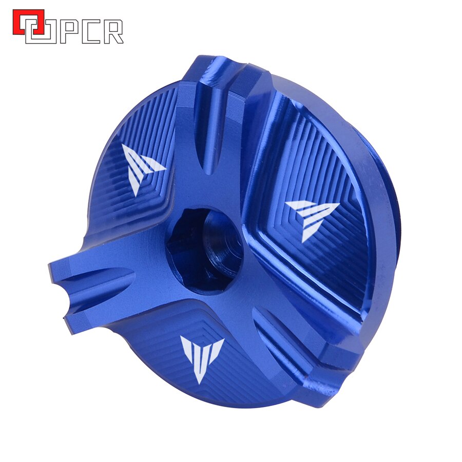 MOWOK ฝาครอบน้ํามันรถจักรยานยนต์ สําหรับ Yamaha MT01 MT03 MT25 MT07 MT-07 FZ07 MT10 R1 R125 R25 R3 R