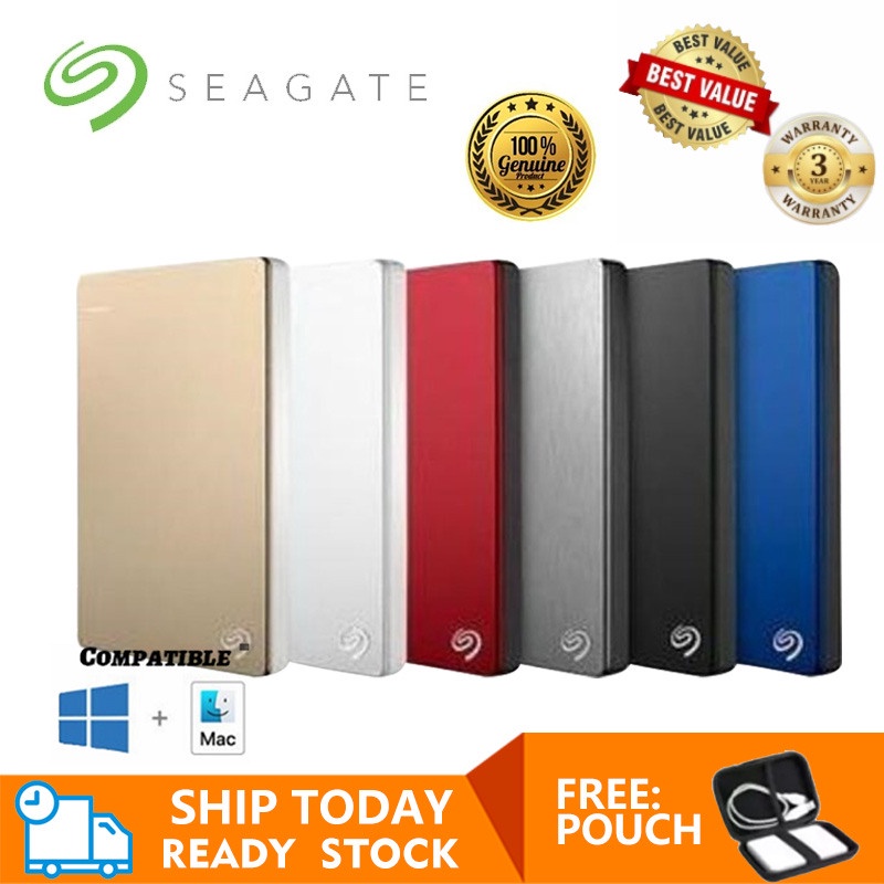 Worth buying  500g / 1T / 2T /3T /4T seagate D7 External Hard Disk Backup Thin Plus Usb 3.0 2.5 "Portable External Hd