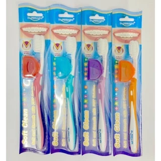 แปรงสีฟัน แปรงจัดฟัน Dr. Phillips ซอฟท์ คลีน Soft clean สำหรับจัดฟัน