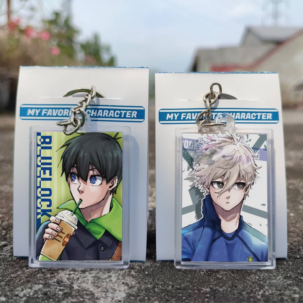 GANTUNGAN พวงกุญแจ Anime Blue Lock - พวงกุญแจ Anime Blue Lock - พวงกุญแจ - Bachira Meguru - Isagi Yoichi - Nagi Seisiro - Barou Shouei - Itoshi Rin