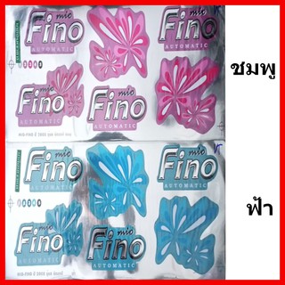 สติกเกอร์ fino ปี 2008 รุ่น 6 เคลือบเงาแท้ทั่งแผ่น