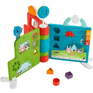 Fisher Price Sit-to-Stand Giant Activity Book ฟิชเชอร์ ไพรส์ ศูนย์ของเล่นและกิจกรรมการเรียนรู้ (GTJ58 CH)