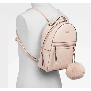 กระเป๋าเป้ ALDO DARMERA BACKPACK สีชมพู ขนาดกลาง หนังเรียบ