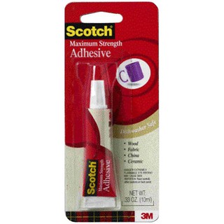 SCOTCH 0.33OZ WHITE MULTI-PURPOSE GLUE กาวอเนกประสงค์ SCOTCH 0.33OZ ขาว กาวเอนกประสงค์ กาว เครื่องมือช่างและฮาร์ดแวร์ SC