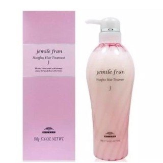 Jemile fran Heat gloss hair treatment 500ml - J ทรีตเม้นท์สำหรับบำรุงเส้นผมสูตรสำหรับผมเส้นใหญ่