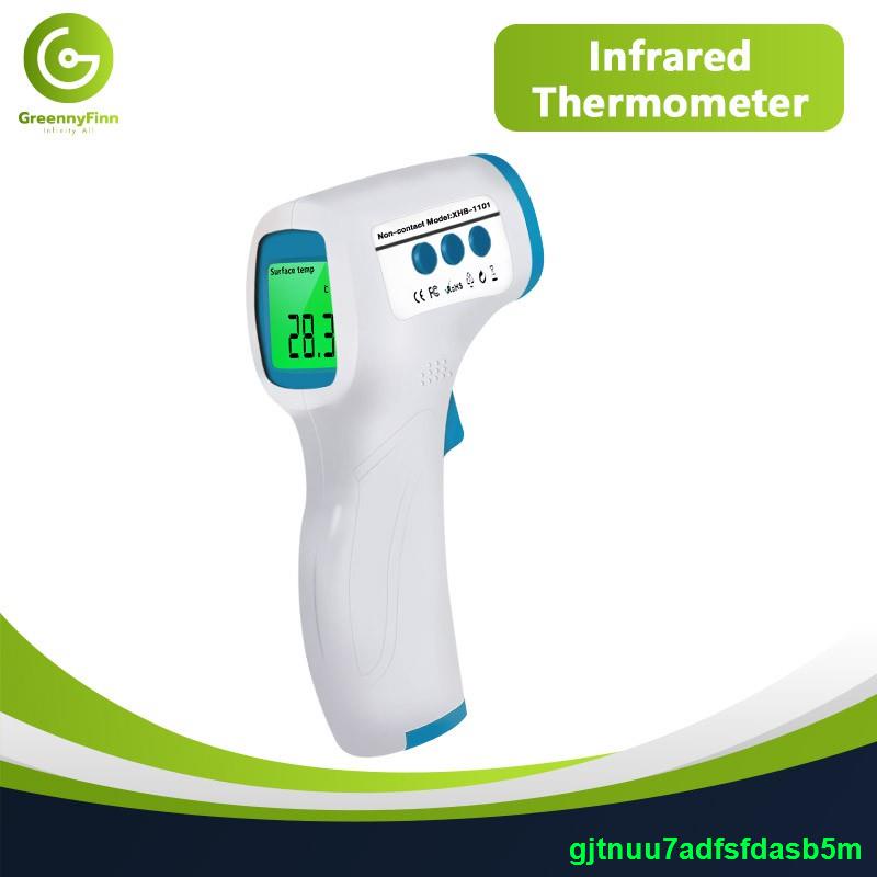 Forehead Non Contact Infrared Baby Thermometer LCD Body Temperature Fever Digital IR Measurement Tool Gun for Baby Adult