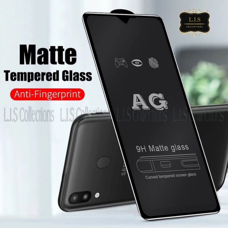 AG MATTE - TEMPERED GLASS SAMSUNG M02/M10/M11/M12/M14 5G/M20/M20S/M21/M22/M23 5G/M30/M30S/M31/M32/M3
