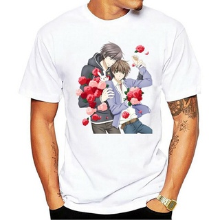 [S-5XL]เสื้อยืดแขนสั้นลําลอง พิมพ์ลาย Sekaiichi hatsukoi แฟชั่นฤดูร้อน สําหรับผู้ชาย