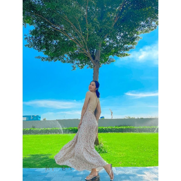 Luxury Awo Backless Beach Maxi Freesize