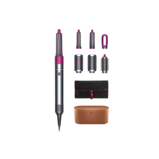 Dyson Airwrap™ Hair Styler Complete Nickel/Fuchsia เซตอุปกรณ์จัดแต่งทรงผม ไดสัน พร้อม กระเป๋าจัดเก็บแบบพกพา