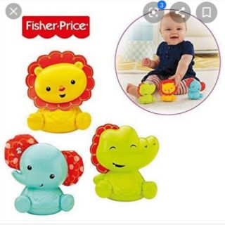 ตุ๊กตา​เพื่อนสิงโตดุ๊กดิ๊ก Roly Poly Pals Fisher​แท้