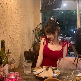 ชุดคริสต์มาสน่ารักชุดเดรสแขวนเซ็กซี่