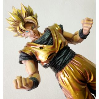 ของแท้มือ 1 โกคูทอง Dragonball GOKU Flaming GOLD FIGURE LIMITED EDITION RARE ITEM (model only)