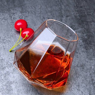 แก้วทรงเหลี่ยม  Whiskey Glass สไตล์หรูหรา ✔สินค้าพร้อมส่ง