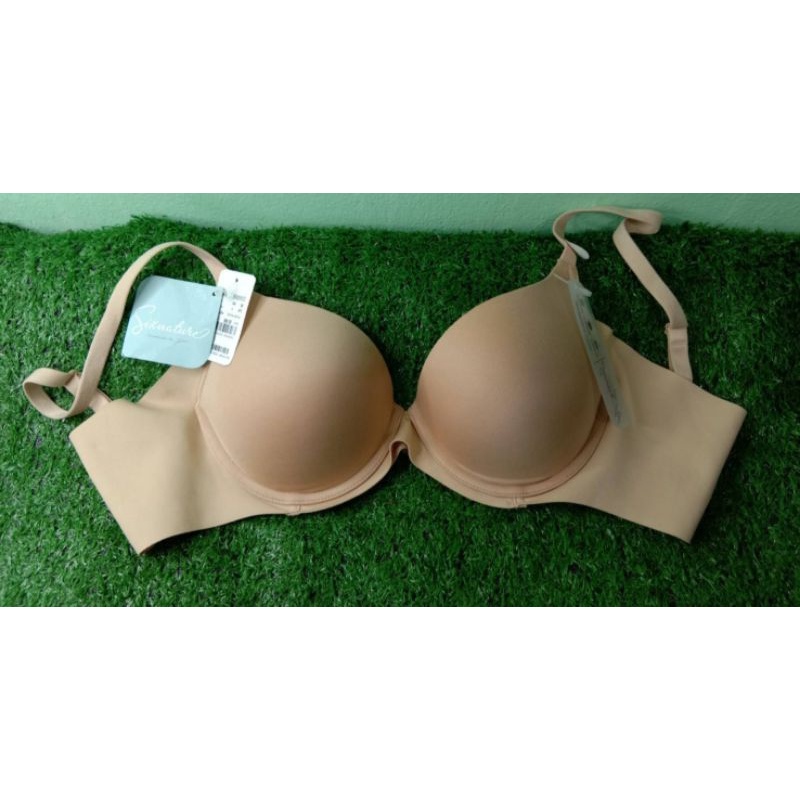 เสื้อชั้นใน มีโครง SABINA  SEAMLESS FIT รุ่น SIXNATURE รหัส SBS4200 สีเนื้อเข้ม (B36)