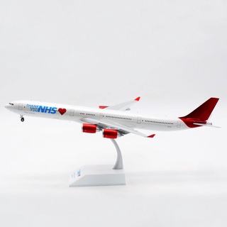 Jc โมเดลเครื่องบินอัลลอย 1:200 maleth aero Airbus A340-600 9h-eal