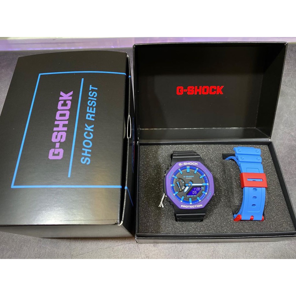 แท้ประกัน ศูนย์ New Color G-Shock GA-2100 Series GA-2100-4A GA-2100THS ...