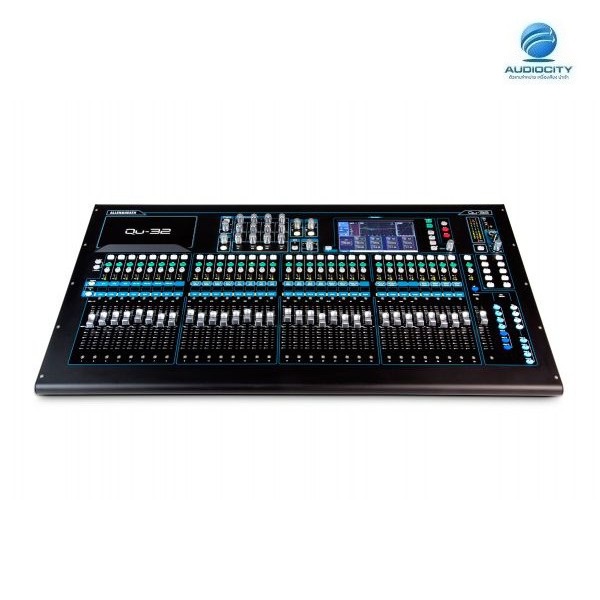 ALLEN & HEATH QU32 ดิจิตอลมิกเซอร์ 7″ Touchscreen 33 Motorized Faders