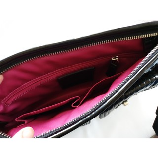 [แท้/หายาก] สภาพเนี้ยบ กระเป๋าสะพาย Coach Poppy Liquid Gloss Patent Black 18678 กระเป๋าหนังแก้ว กระเป๋าแบรนด์เนม​มือสอง