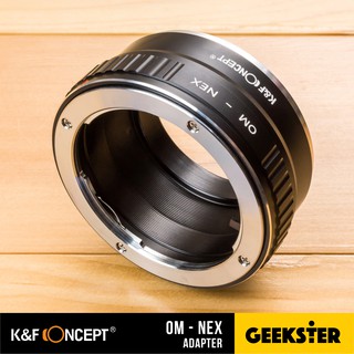 เมาท์แปลง K&amp;F OM-NEX ( Olympus OM - Sony E / FE  / NEX Lens Adapter / KF )