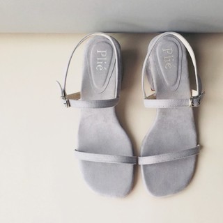 SimpliCity Sandals - 2"Chunky Heels - cold grey by plie_official , Plieshoes , Plie