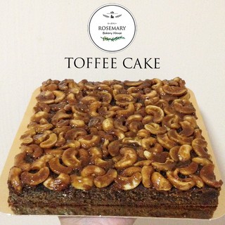 🎂ท้อฟฟี่เค้ก Toffee Cake 🎂 แบบชิ้น,แบบ1,2ปอนด์🍞 สี่เหลี่ยมจตุรัส #ขนมจัดเบรค - CAE001