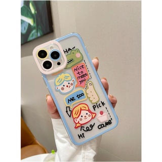 เคส โทรศัพท์ไอโฟน(iphone) แบบใส พิมพ์ ฟิกเกอร์