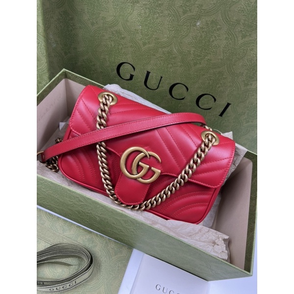 Gucci marmont 22 cm Y22 Red