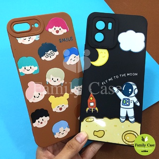 Realme C11/C12/C17/C21y/C35 5/5i เรียวมี ซี11/ซี12/ซี17/ซี21วาย/ซี35/5/5ไอ เคสมือถือนิ่ม TPU กันเลนส์กล้องนูนลายการ์ตูน