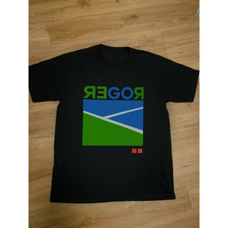 เสื้อยืด ผ้าฝ้าย พิมพ์ลาย ROGER Federer GO ROGER DF12HJ1336 สําหรับผู้ชายSize S-5XL